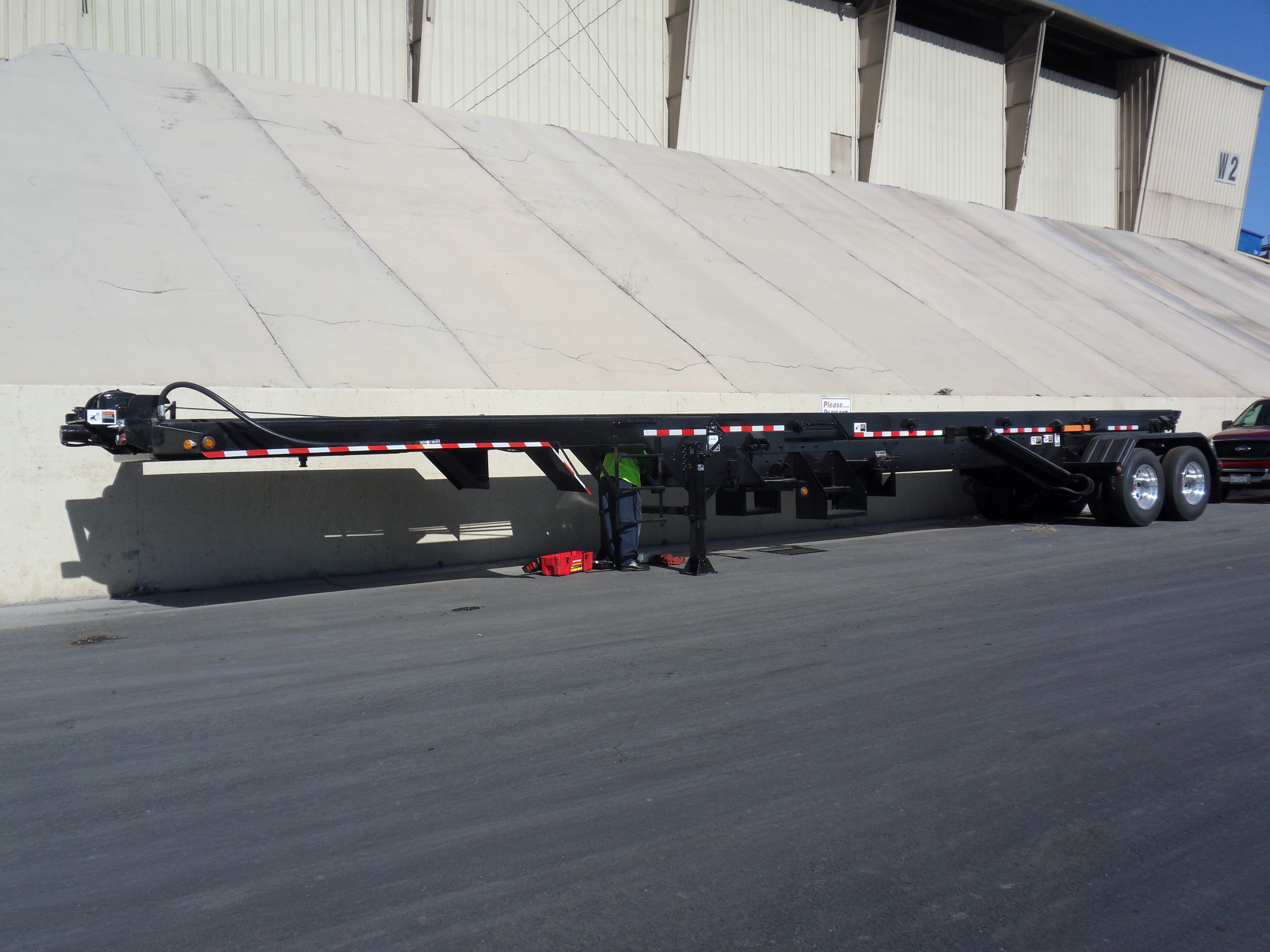 Amrep refuse trailer